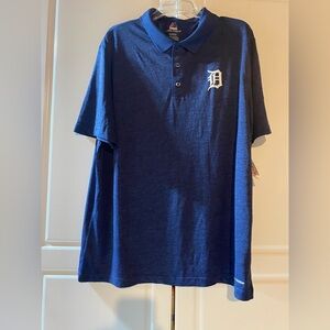Majestic Navy Cool Base Polo